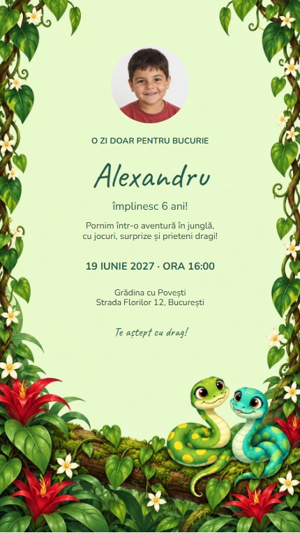 Mobil — Șerpișorii din pădure - Cu imagine