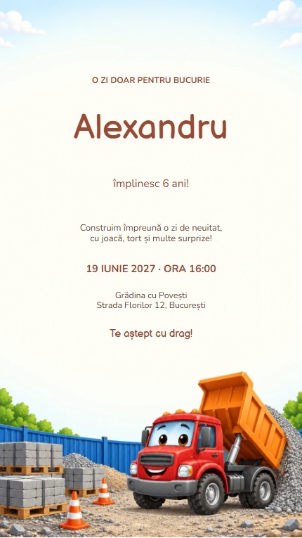 Mobil — Basculanta roșie - Fără imagine