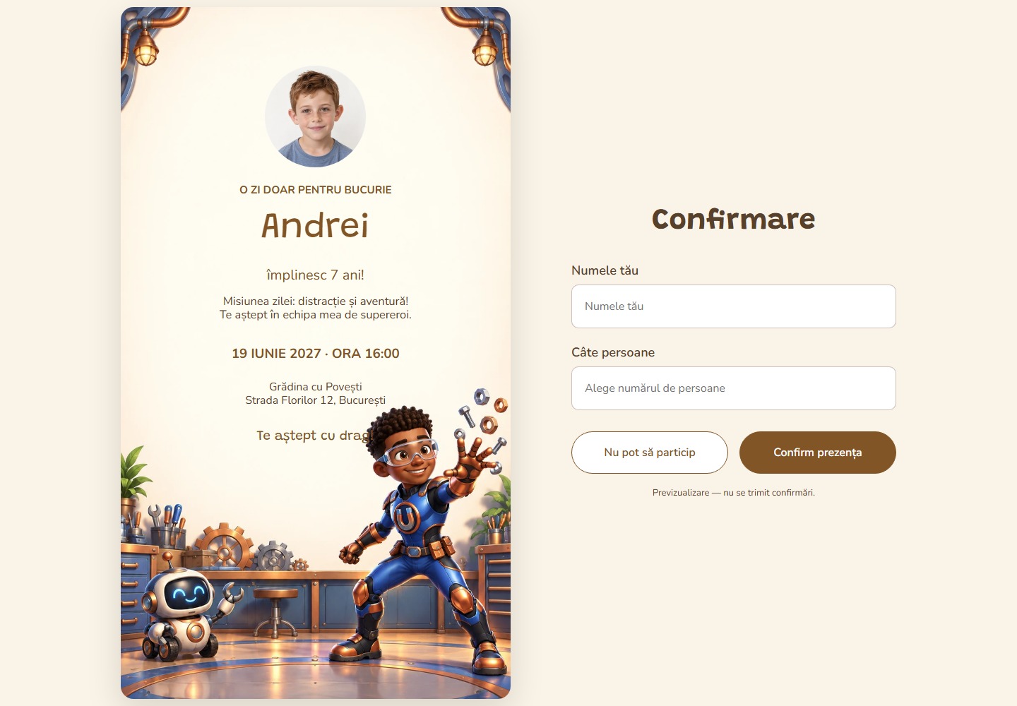 Desktop — Micul inventator - Cu imagine