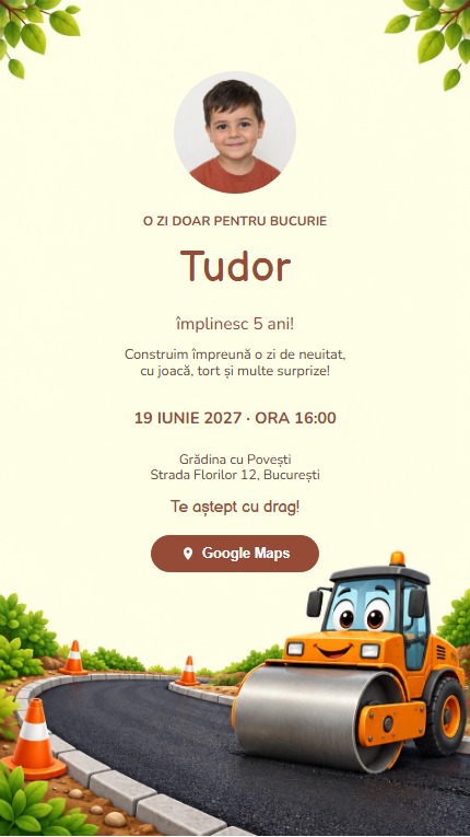Mobil — Tăvălugul portocaliu - Cu imagine