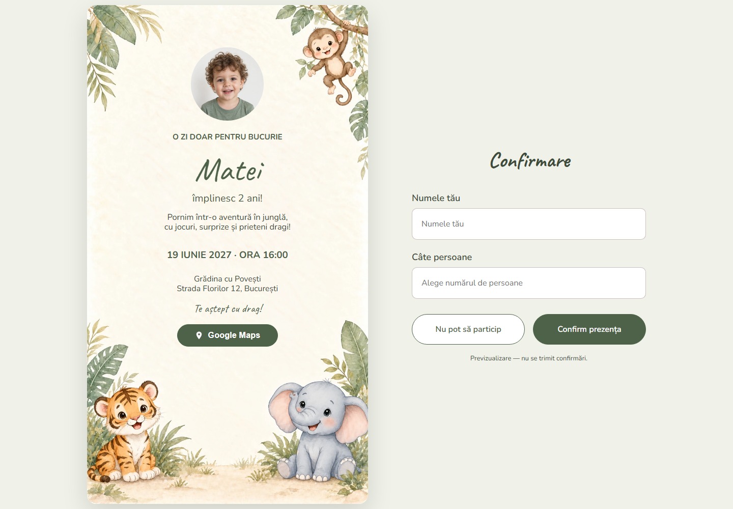 Desktop — Prietenii din jungla pastel - Cu imagine